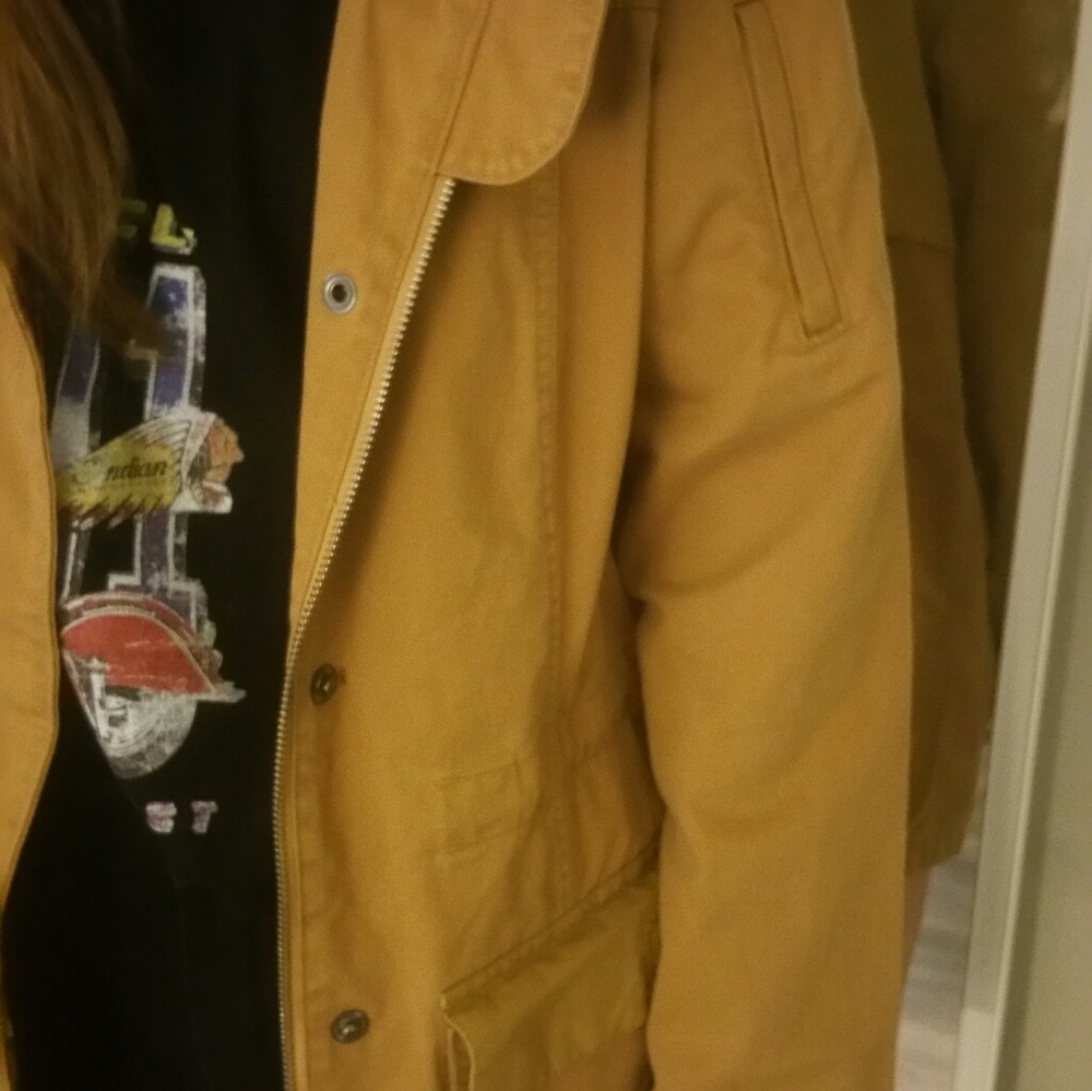 Burton small hooded cotton jacket coat